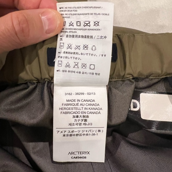 Arc'teryx Leaf Alpha Pants Vintage Men's XL - Picture 7 of 11